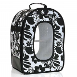 Black Happy Beaks Soft Sided Bird Travel Carrier