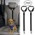 BWOGUE Pet Safety Seat Belt Strap Car Headrest Restraint Adjustable