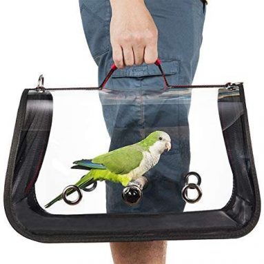 Colorday Lightweight Bird Carrier Bird Travel Cage