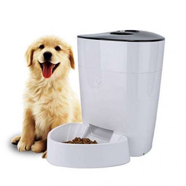 FULLOSUN Automatic Pet Feeder for Pets 4L Capacity