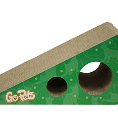 GoPets Premium Cat Scratcher Wedge Shaped Corrugated