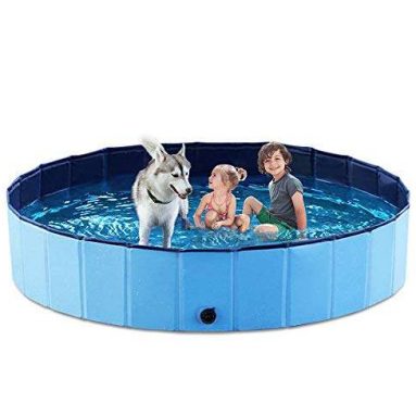 Jasonwell Collapsible Fold-able Dog Pet Bath Pool