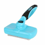 Pet Neat Self Cleaning Slicker Brush Effectively Reduces Shedding