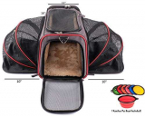 Original Airline Approved Expandable Pet Carrier by Pet Peppy