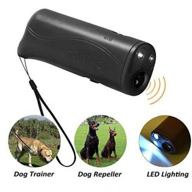 POVAD LED 3 in 1 Ultrasonic Dog Repeller & Control Trainer