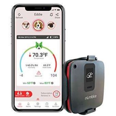 RV PetSafety Pet Monitor 4G Lite Pet Environment Temperature