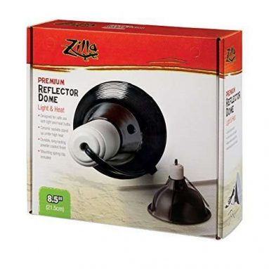 Zilla Premium Reflector Dome for Reptile Terrariums