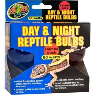 Zoo Med Day Night Reptile Bulbs Combo Pack